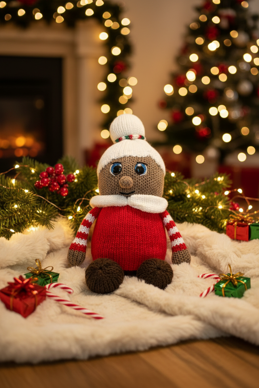 Mrs. Claus Plushie Holiday Theme
